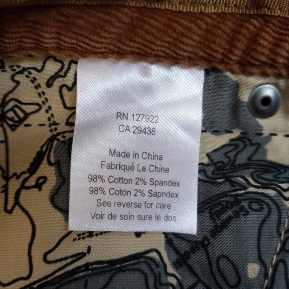 Mountain Khakis Canyon Cord Pant - 6 (M10075-V06) - Picture 4 of 6